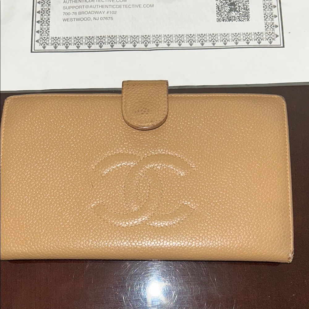 💜Chanel Beige Tote Bag and Wallet Set🤎 - Picture 7 of 12